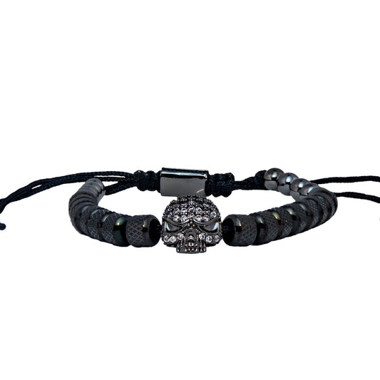 Skull Shamballa Bracelet