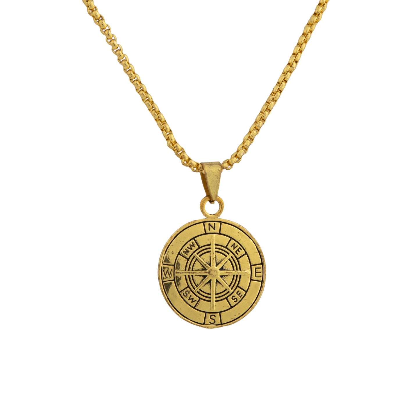 Compass Pendant Necklace