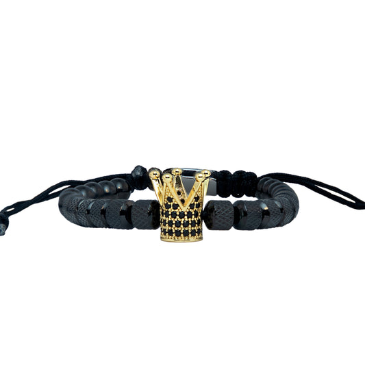 king Crown Beads Bracelet