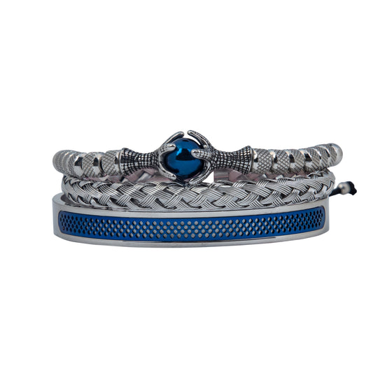 Eagle Vision Grid Trio: Men's Bracelet